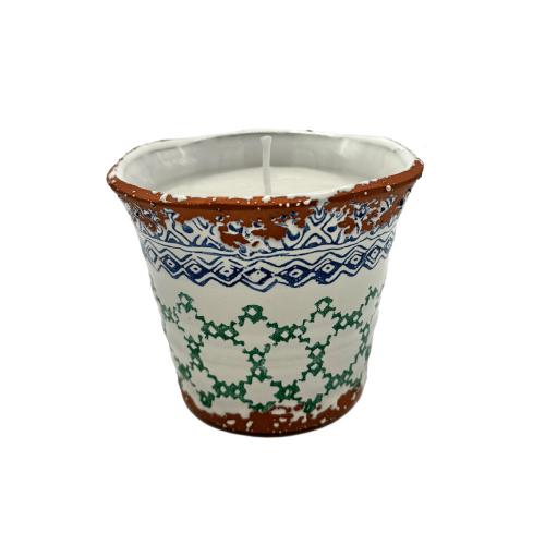 Citronella Outdoor Duftkerze Azul Etnico del Mar klein