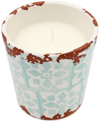 Citronella Outdoor Duftkerze Mosaic Menthol, hell, freundlich