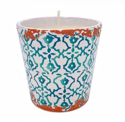 Citronella Outdoor Duftkerze Bambus Grün