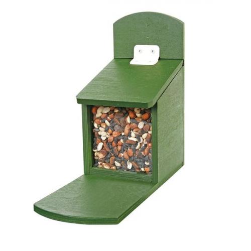 Eichhörnchen Futterautomat Holz, Automat