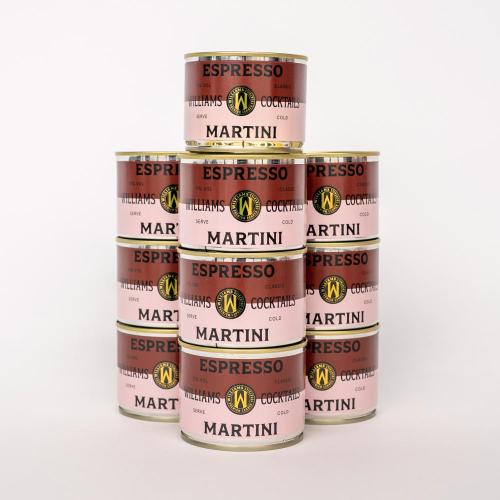 Preview: Williams Premium Cocktail Espresso Martini 130 ml Dose – Ready-to-Drink Espresso Martini Cocktail Set