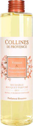 Collines de Provence Aromabouquet Nachfüller 200ml Vanille-Grapefruit, Sommer, Lecker, Schoen, Freude