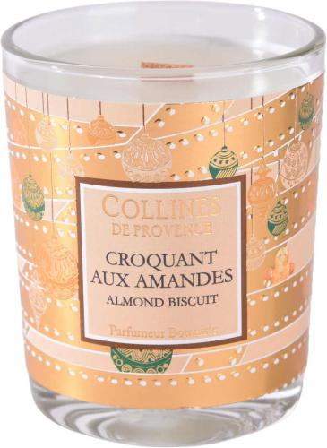 Collines de Provence Kerze knackigen Mandelkeks, frisch, lecker