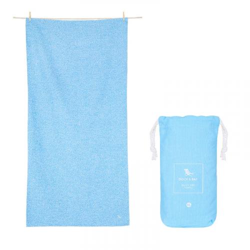 Dock & Bay Fitnesstuch Handtuch Lagoon Blue