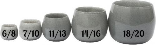 DutZ Collection Vase Pot New Grey Groessen