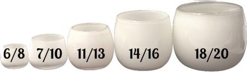 Preview: DutZ Vase Pot White Weiss