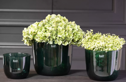 Preview: DutZ Vase Pot Wide darkgreen