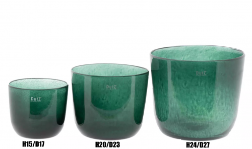 Preview: DutZ Vase Pot Wide darkgreen
