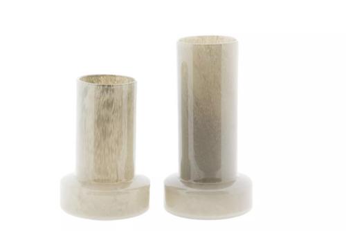 DutZ Vase Sharpo Taupe H27 / D18