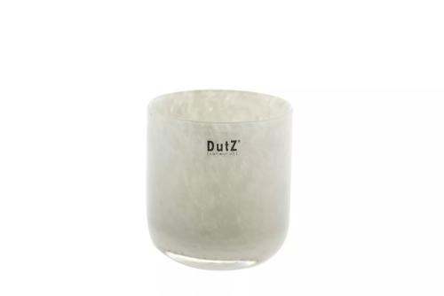 Preview: DutZ Vase Votiv Cup Lightgrey H9 / D8