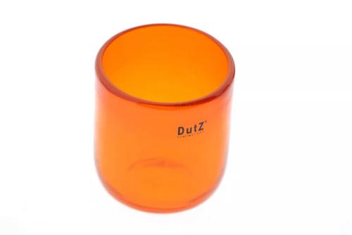 DutZ Vase Votiv Cup Orange H9 / D8