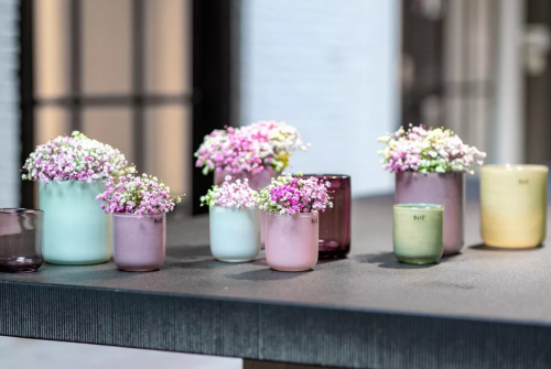 Preview: DutZ Vase Votive Cup Rose H13/D11
