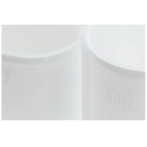 DutZ Votive White H7/D7 aus weißem Glas