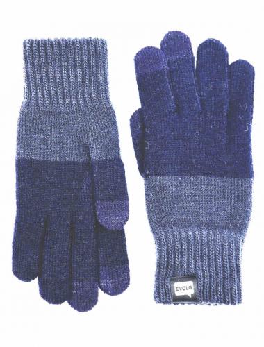 Evolg Handschuhe 2tone Blue Gray