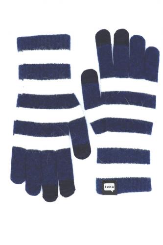 Evolg Handschuhe White Deep Blue