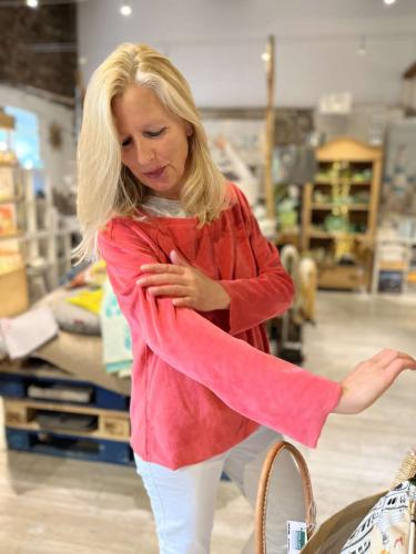 Preview: farbenfreunde Fashion Nicky U-Boot-Shirt