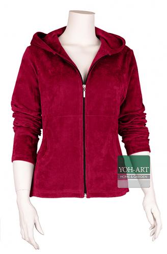 farbenfreunde Fashion Nicky Kangaroo-Jacke preiselbeer M #1