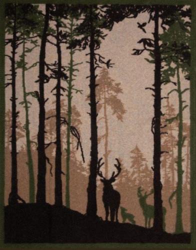 Frati HomeTextiles Decke Foresta