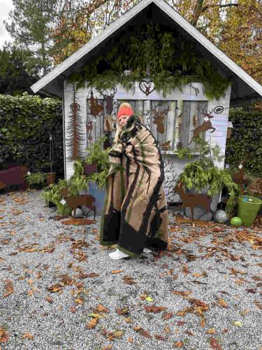 Preview: Frati HomeTextiles Decke Foresta