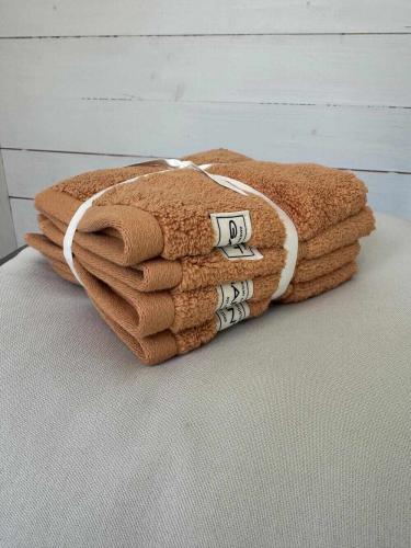 Gant Home Premium Handtuch 30x30 Butternut beige 4er Pack