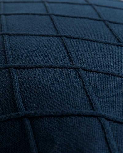 Preview: Gant Home Strick Kissen Trell Insignia Blue