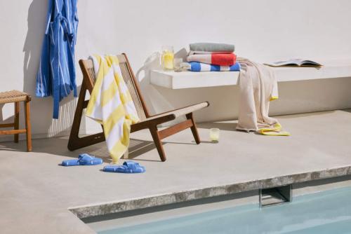 Preview: Gant Yacht Club Strandhandtuch Dhalia Orange, Mood, Strand