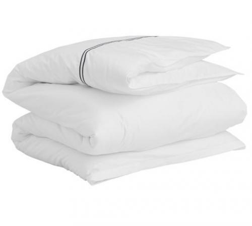 Gant Home Bettdeckenbezug Sateen Stitch Weiß