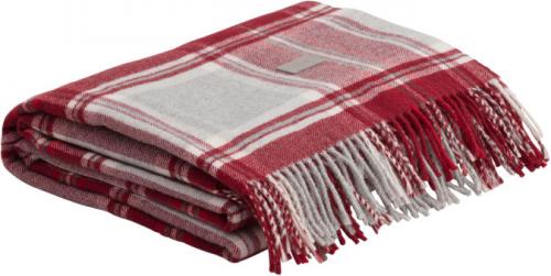 Gant HomeTartan Check Decke Cabernet Red, einkuscheln, wunderbar, relaxen