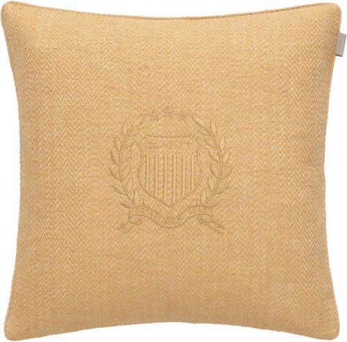Gant Home Gold Crest Kissen Dark Almond, wunderschoen, schick, besonders