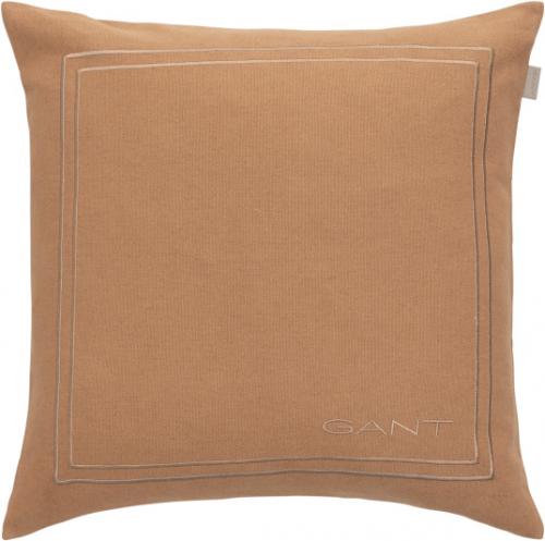 Gant Home Gant Logo Kissen Roasted Almond, modern, trendig, weich