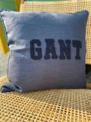 GANT Kissenhülle Logo Gant Blue