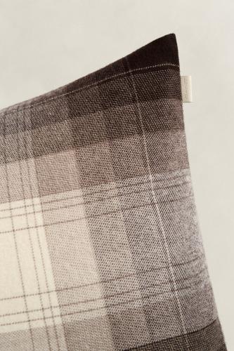 Preview: Gant Kissenbezug Merinowolle extrafein Mist Taupe