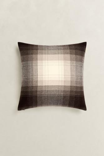 Gant Kissenbezug Merinowolle extrafein Mist Taupe