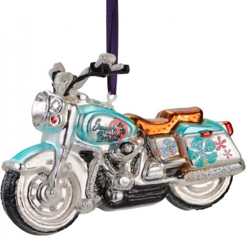 Gift Company Hänger Motorrad, blau; Cool, modern, schick