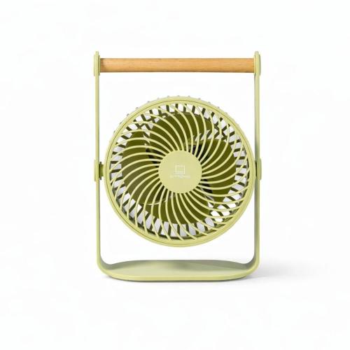 Leiser Gingko Lyra Portable Fan salbeigrün für Schreibtisch und Terrasse