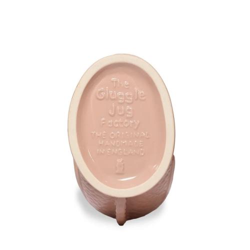 Preview: Original Gluggle Jug Tan XL mit kunstvoll ausgearbeiteten Fischschuppen und glänzender Oberfläche