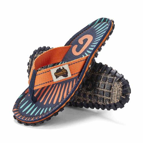 Preview: Stylische Gumbies Australische Sandalen Tangerine Burst mit modernem Sommerdesign