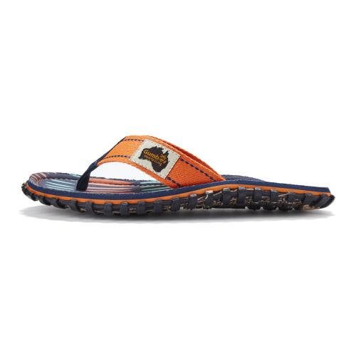 Preview: Nachhaltige Gumbies Tangerine Burst Sandalen mit ergonomischem Fußbett