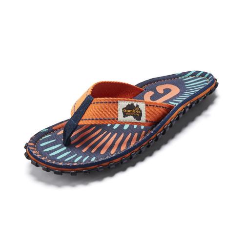 Leichte Gumbies Australische Sandalen Tangerine Burst für warme Sommertage