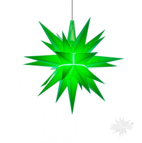 Herrnhuter LED Stern A1e klein für den Innenbereich Grün