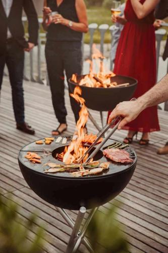 höfats BOWL Feuerschale Grillen, Lecker 