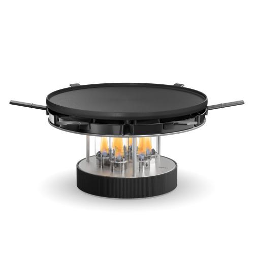 Preview: Detailaufnahme hoefats CIRCLE 35 Pfännchen-Set für Tischgrill Zubehör
