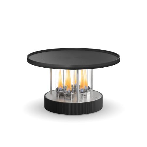 CIRCLE 35 Tischgrill auf einem modernen Gartentisch im Einsatz