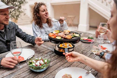 hoefats CIRCLE 35 Pfännchen-Set für interaktives Grillen und gesellige Abende