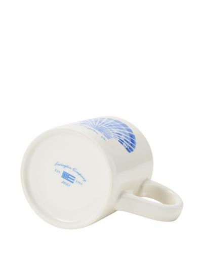 Lexington Stoneware Mug Mussels White,Blue