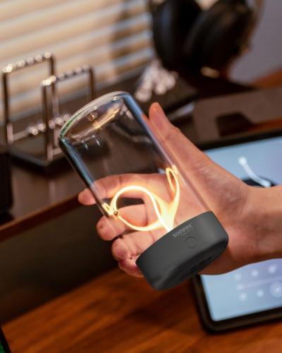 sompex Akku Tischleuchte Pulse Anthrazit