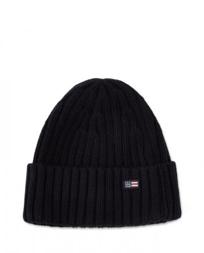 Lexington Maiden Wool Beanie Dark Blue