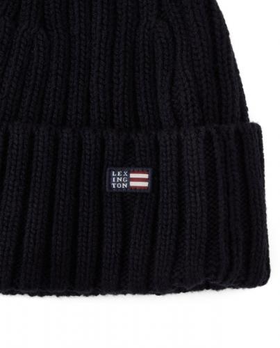 Lexington Maiden Wool Beanie Dark Blue