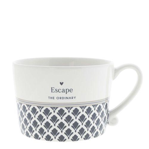 Bastion Collection Tasse White Escape the Ordinary , schick, modern
