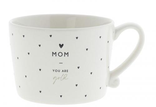 Bastion Collection Tasse White/Mom you are gold, Mama, Mutter, Liebe